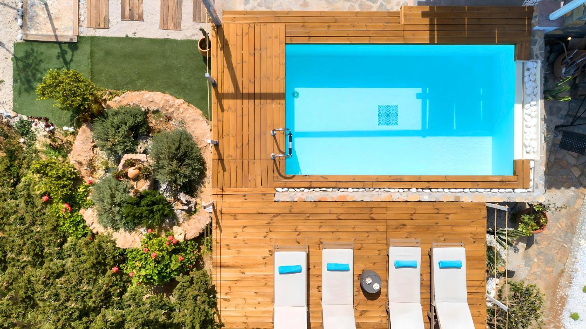 Cretan Lodge Heated Pool Agios Nikolaos  Exterior photo